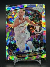 2025 Panini WNBA Prizm Diana Taurasi #7 Silver Cracked Ice Phoenix Mercury