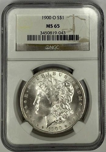 1900 O Morgan Silver Dollar $1 NGC MS65 ‼️GEM UNC - FULL OF LUSTER‼️