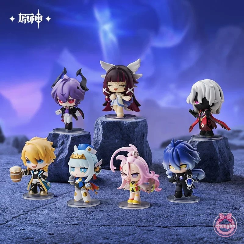 GENSHIN IMPACT X CARNIVAL GATHERING CHIBI SERIES FIGURINES TOY