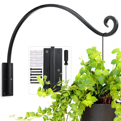Hanging Plant Hooks｜Plant Bracket Outdoor - Thicker More Durable Rust-Resista...