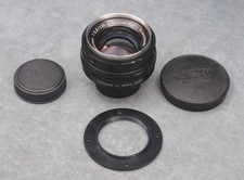 SCHNEIDER-KREUZNACH COMPONON f5.6 135MM ENLARGING LENS W/RING CAPS