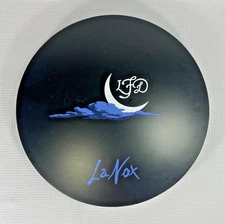 La Flor Dominicana La Nox Round Wooden Cigar Box 11" Full Display Case Lid