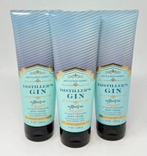 3 BATH BODY WORKS DISTILLER'S GIN ULTIMATE HYDRATION CREAM LOTION 8 OZ MEN'S