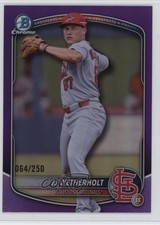 2025 Bowman Draft Chrome Purple Refractor 64/250 JJ Wetherholt #BDC-145