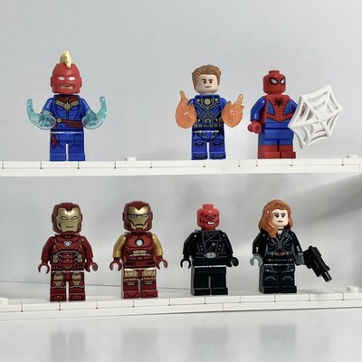 LEGO Marvel Super Heroes Minifigure Bundle - Iron Man, Spidey, Widow & More!