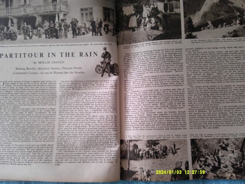 Motor Cycle Magazine Oct 6th 1955 Silverstone & Brands Road Races, NSU Quickly - Picture 9 of 17