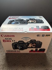 Canon EOS Rebel T7 24.1 MP DSLR Camera Black