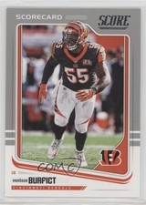 2018 Score Scorecard Vontaze Burfict #65 0c4