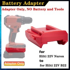 Adapter Suitable For Hilti 22V Nuron Li-ion Battery To For Hilti 22V B22 Tools