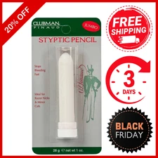 Clubman Jumbo Styptic Pencil, Treat and Seal 1 Ounce (pack of 1), White