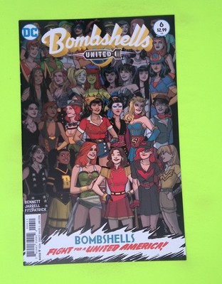 Bombshells United #6 2018 DC Comics High Grade Comic Book P43-281