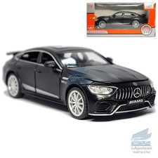 1:32 Mercedes-Benz AMG GT63 Modelo Coche Aleación Diecast Vehículo de Juguete Regalo Niños Negro