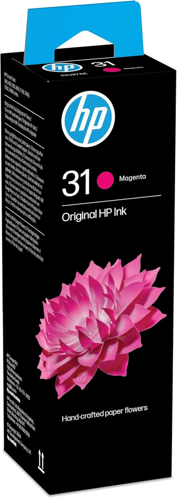 HP Original 31 - 70Ml Ink Bottle, Magenta, Single Pack, 8000 Print Pages or up t