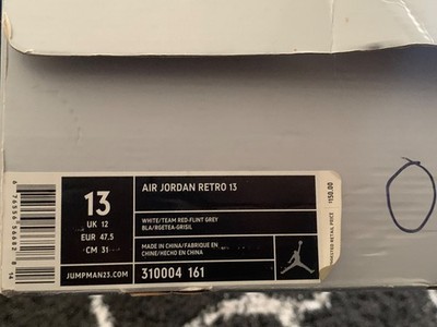 air jordan 13 retro 2005 grey toe