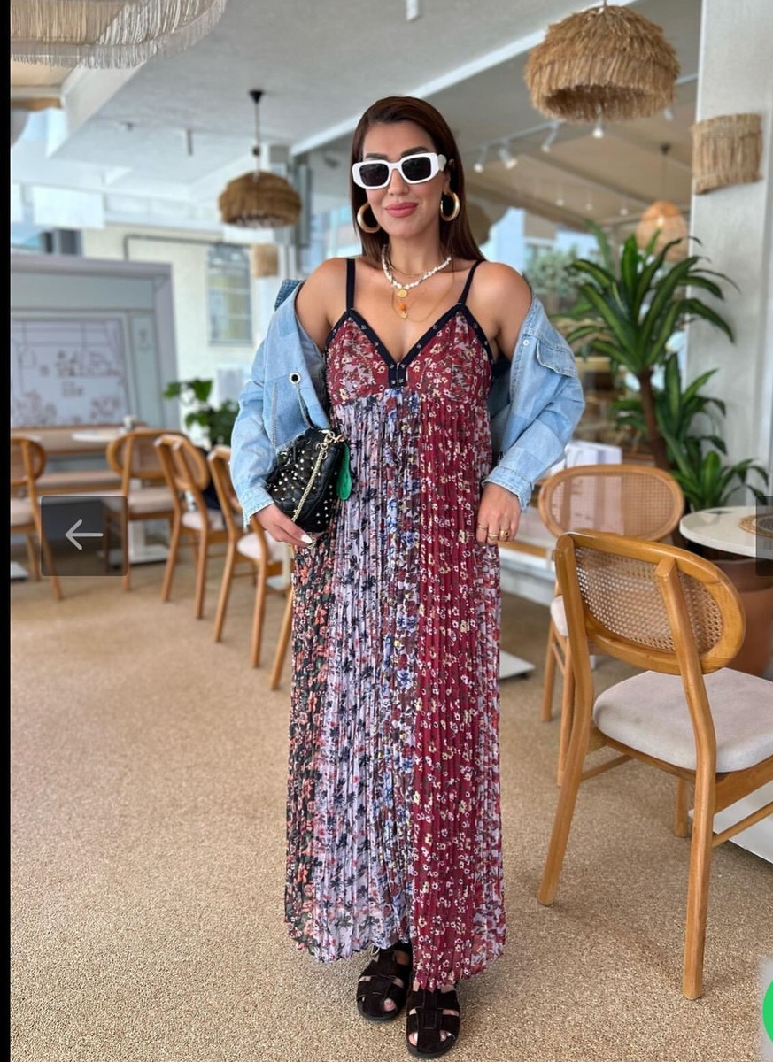 【24時間限定】Lace Trimmed Floral Dress ZARA NEW SS25 FLORAL PRINT DRESS ZW COLLECTION 7521/040