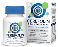 Brain Wellness,Targeted Nutrition f Cognitive Support,Improves Memory, 30 Count