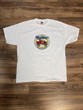 Vintage 2002 Rambler Touring Car Automobile Kenosha Wisconsin White Shirt XL