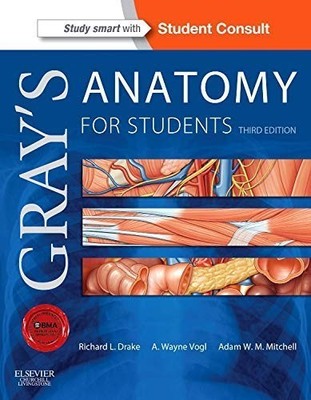GRAYS ANATOMY FOR STUDENTS - THIRD EDITION --  STUDENT CONSULT - VGC-FREEPOST