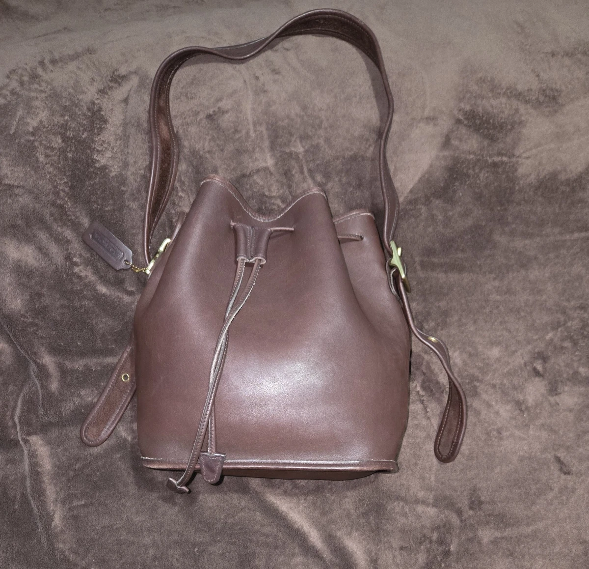 Coach Drawstring Solid Bags & Handbags for Women for sale | eBay