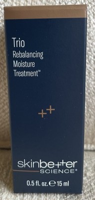SKINBETTER SCIENCE TRIO REBALANCING MOISTURE TREATMENT 0.5 OZ  FRESH AUTHENTIC