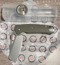 MARATAC CountyComm Canvas Micarta Arc Flipper VG10 Knife Limited Production NEW