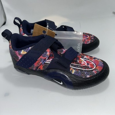 Nike SuperRep Cycle 2 Next Nature Cycling  Shoes Women 6 Pink Floral Spray Paint