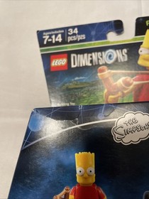 Sealed Lego Dimensions Fun Pack - The Simpsons Bart 71211