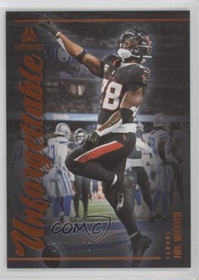 2025 Panini Luminance Unforgettable Orange 29/100 Joe Mixon #16 0h3t