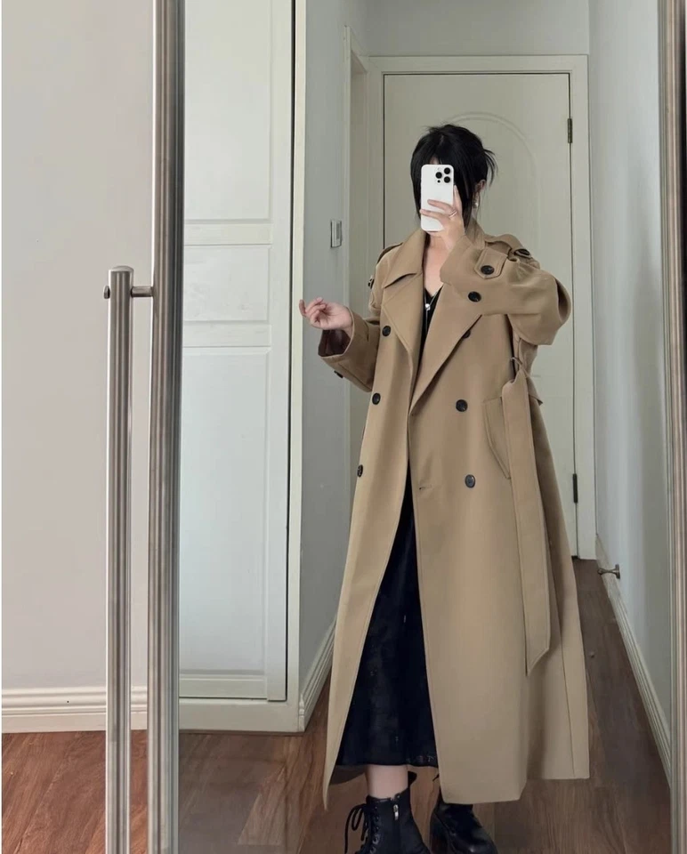 Trench Coat For Women Size L - Image 3 of 4