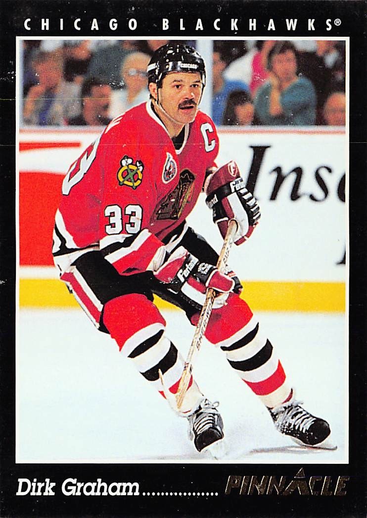 1993-94 Pinnacle #24 Dirk Graham - Chicago Blackhawks