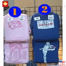 Sabrina Carpenter Short N  Sweet 2025 North America Tour Hoodie Reprint Pop Merc