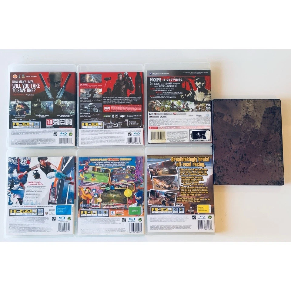 7x PlayStation 3 PS3 Game Bundle - Wolfenstein Hitman Thief Dead Island PAL Foto 3 de 4