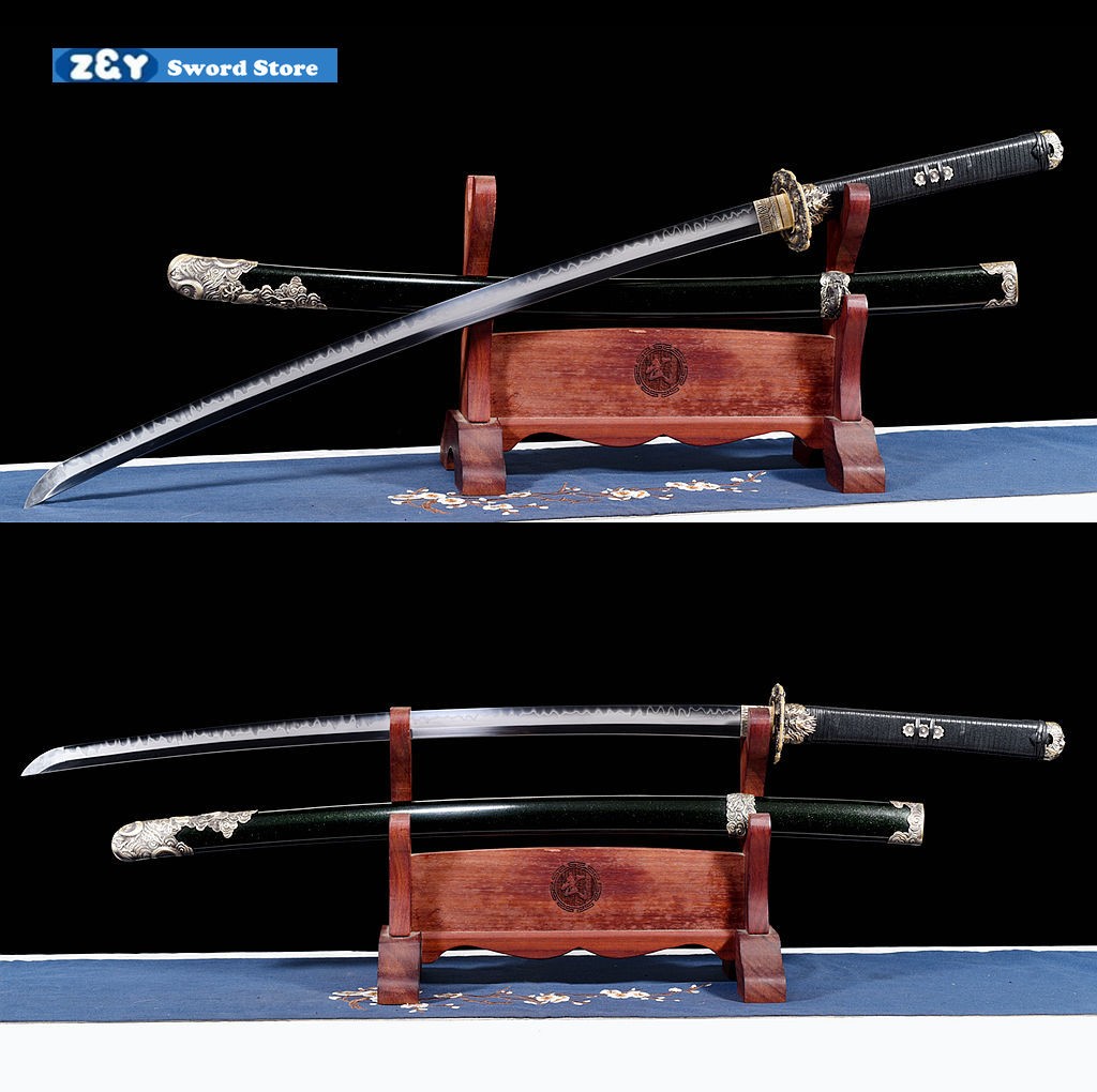 Nodachi Japanese Grinding Clay Tempered Samurai Katana Japanese