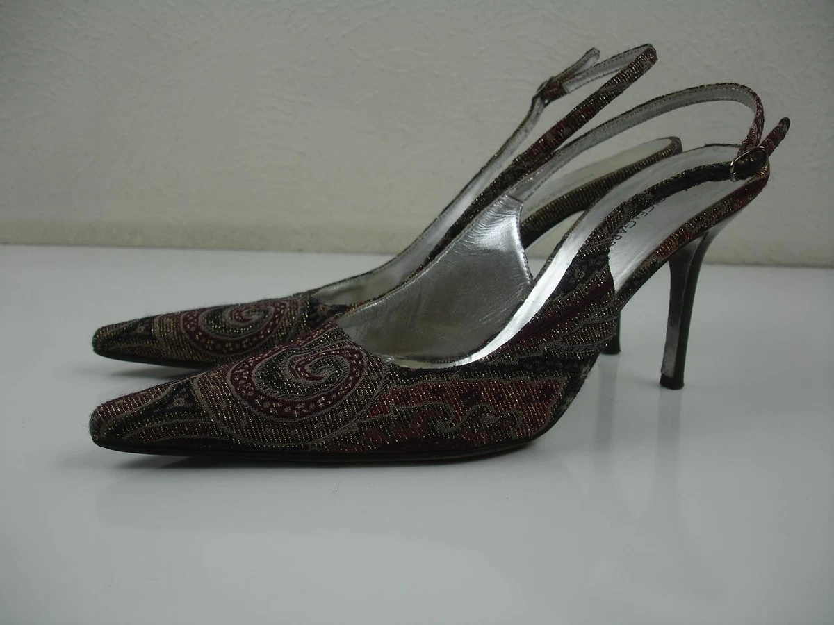 Dolce&Gabbana Slingback High (3-3.9 in) Heel Height Heels for