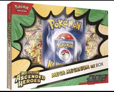 【英語版】Ascended Heroes MEGA MEGANIUMex BOX Pokémon Mega Evolution Ascended Heroes Mega ex Box -SET OF 3- | eBay