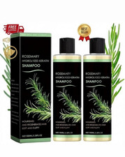 Tgideas Organic Rosemary Hair Growth Shampoo for Women and Men-Natural 2PC