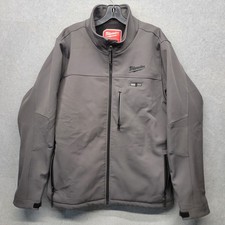 Milwaukee M12 Mens XL Gen 1 Heated Gray Winter Jacket Toughshell Jacket Only