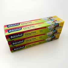 6x 20M Bacofoil Cling Film  Non-PVC for Food Wrapping 325mm Food Catering