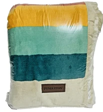 Pendleton Reversible Plush Throw-50x70in Mount Foraker 100% Polyester