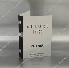 Chanel Allure Homme Sport 1.5mL 0.05 FL.OZ. Carded Sample
