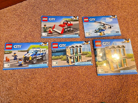 LEGO CITY 60140 Bulldozer Break-In, Police, Brand New, Sealed Bags Retired 2017