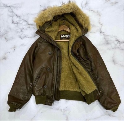Schott N2B N3B N-5A Leather Flight Jacket