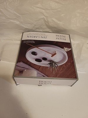Koi/Cat Pond Zen Garden Room 2 Room Nib, Sand Rake Desktop Accent
