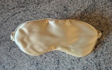 Dove Schlafmaske Unisex beige bronze Gold Gummizug neu