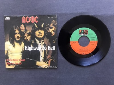 AC/DC - Highway To Hell (7'' Singles) 1979 ATLANTIC ATL 11321