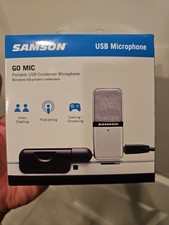 Samson Go Mic Portable Pro Audio Condenser Microphone Mac/PC Conferencing/Studio
