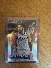 2025-26 Topps Chrome - Fanatical Cade Cunningham #FAN-7