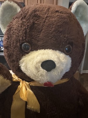 Knickerbocker Animals of Distinction Brown Teddy Bear 29” Vintage