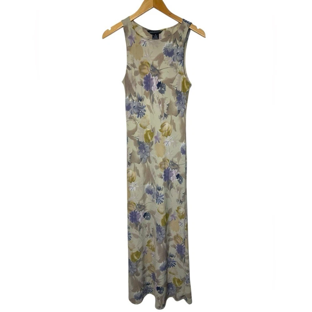 chinese dress ladies 90s 'Jonathan Martin.com' Rose Maxi Dress  EarthWindandVintage