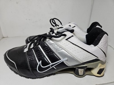 Nike Shox 313084-371 Black White Shoes Men's Size 11